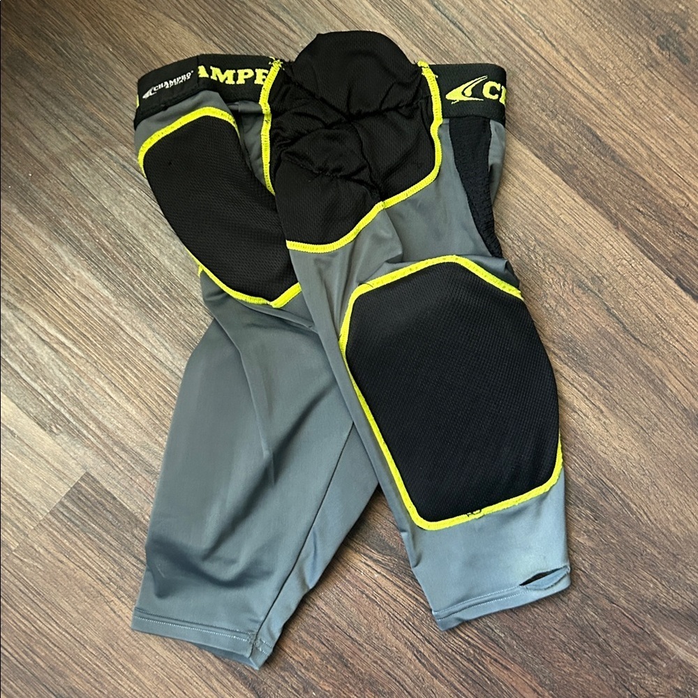 Champro Sport gray/green sports girdle, youth size small - Picture 4 of 5